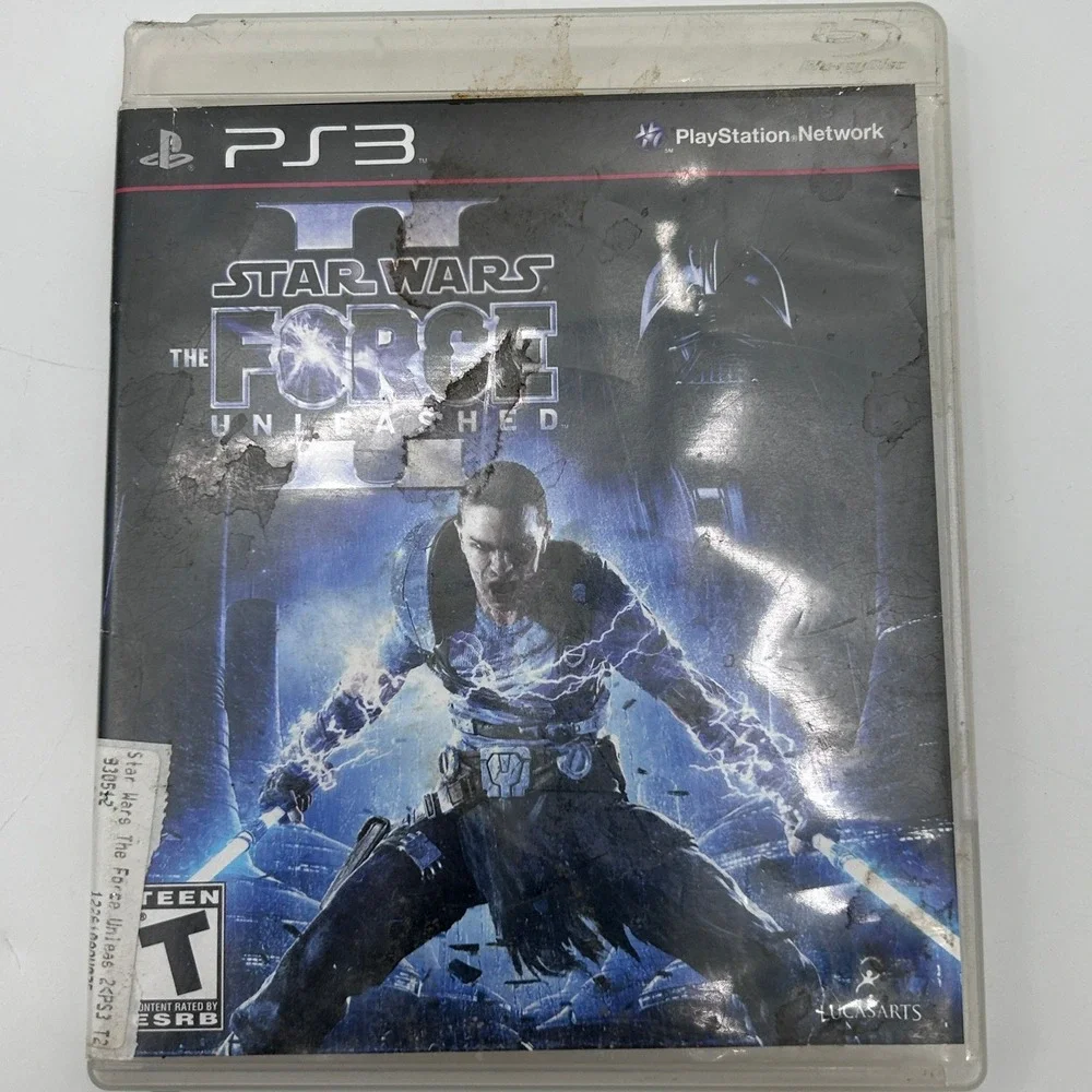 Star Wars The Force Unleashed II Sony PlayStation 3 PS3 2010 LucasArts Action T